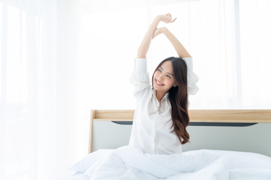 腰痛改善 された女性